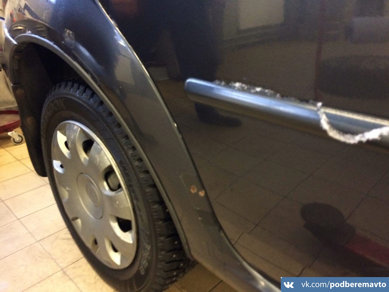 Осмотр автомобиля Renault Logan